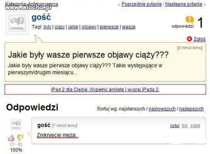 Z serii ... i Objawy ciąży...