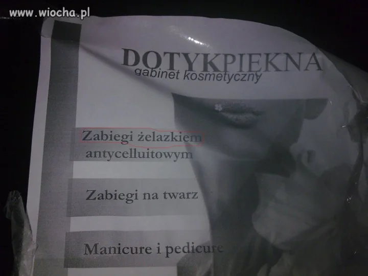 Zabiegi żelazkiem 