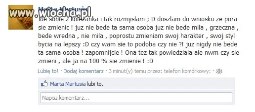 Zła Martusia.
