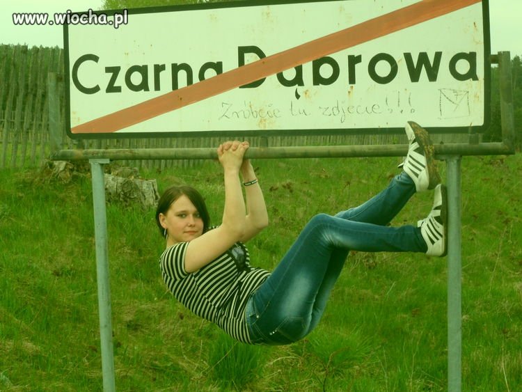 Opis pod zdj: "Z nudów czego ja nie wymyśle"