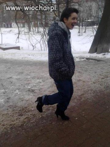 Są spodnie skate i szpileczki
