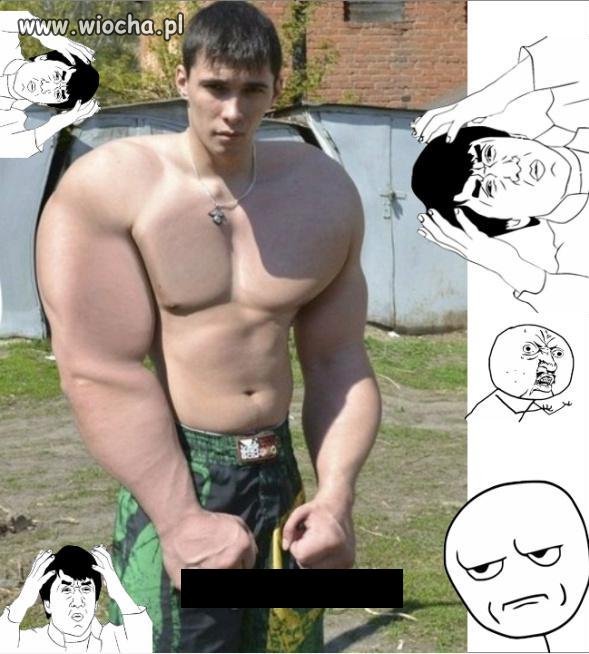 Ten to pewnie 80% życia na siłowni spędził