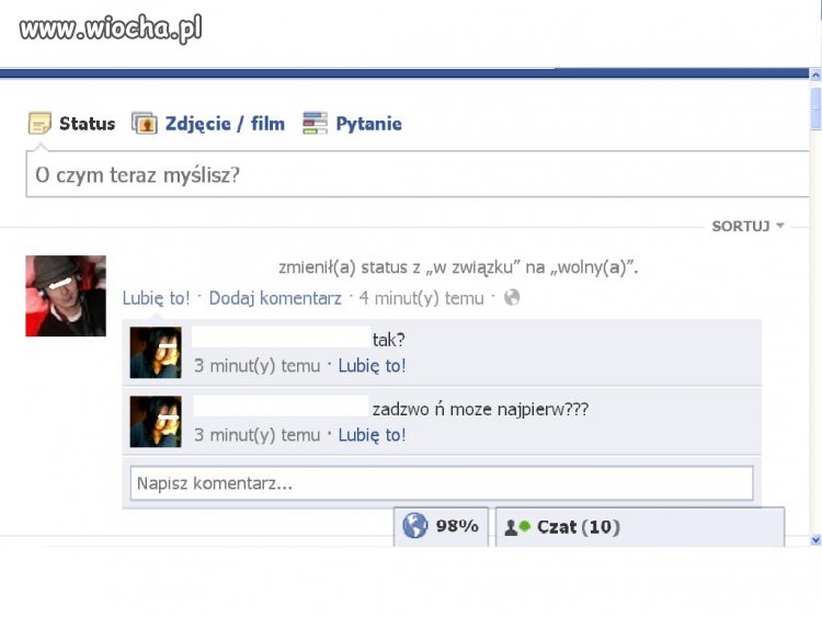 Zrywanie na Fb