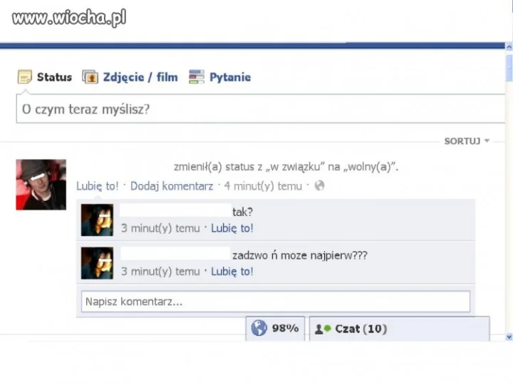 Zrywanie na Fb