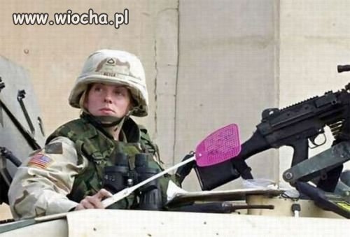 Jak widać w pełnym uzbrojeniu