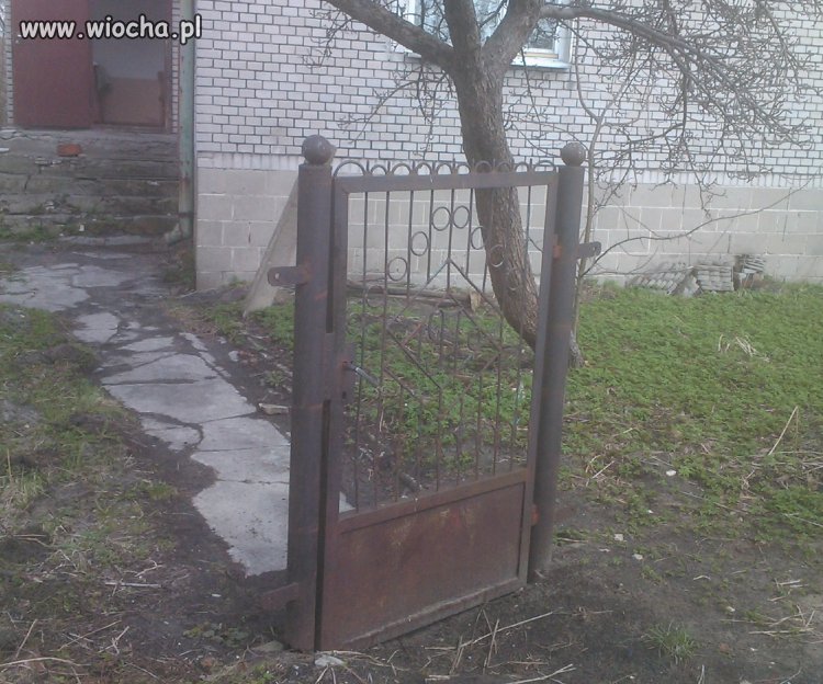 Ale proszę wchodzić furtką ! 