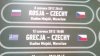 Tesco Wrocław plansza z rozpiską meczy