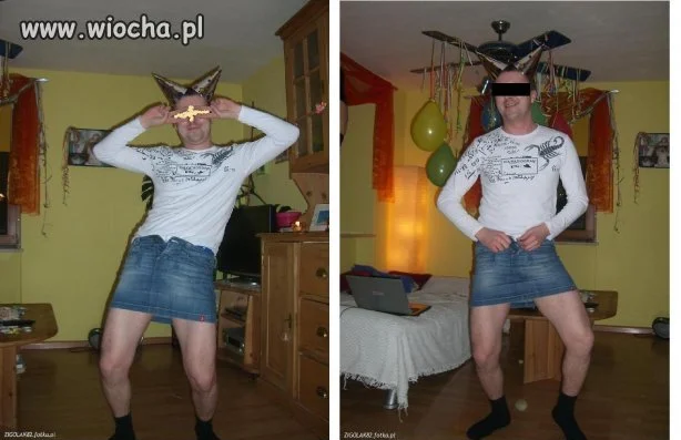 Troche jak striptizer, troche jak Travolta.