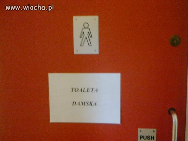 Nie wiedziałem czy wchodzić czy nie