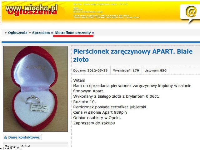 Ogłoszenia 