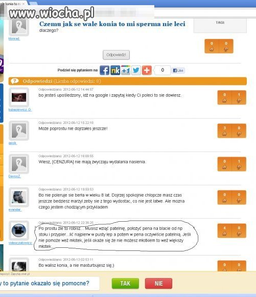 Czemu mi nie leci sperma