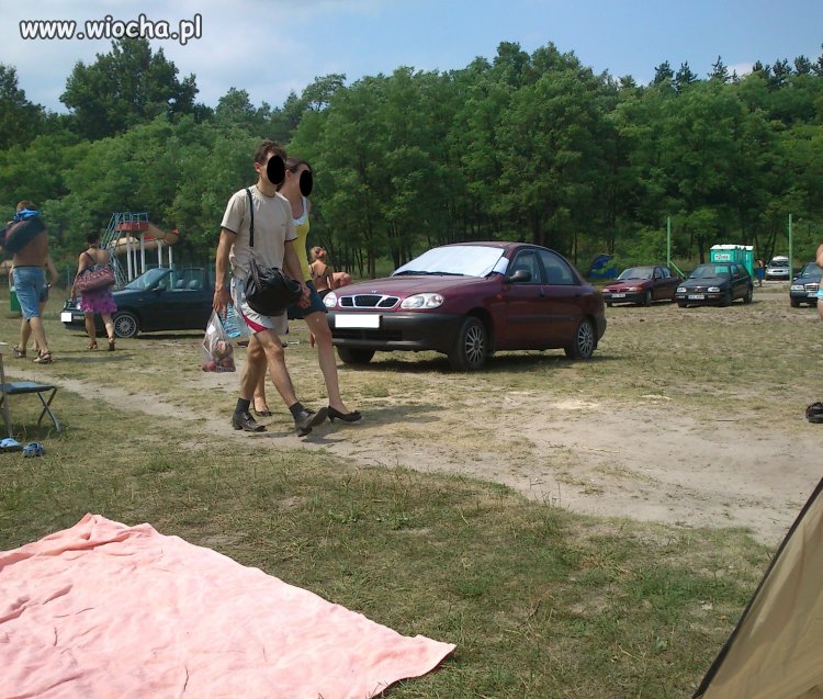 Jezioro Sosina 33°C 