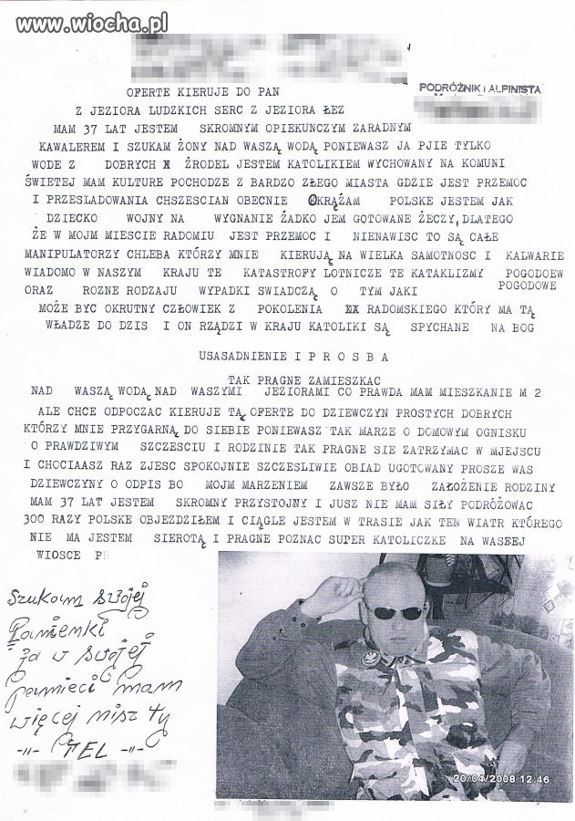 Samotny pozna super katoliczkę