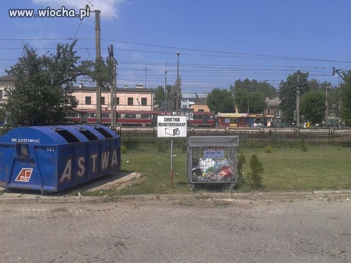 Śmietnik monitorowany