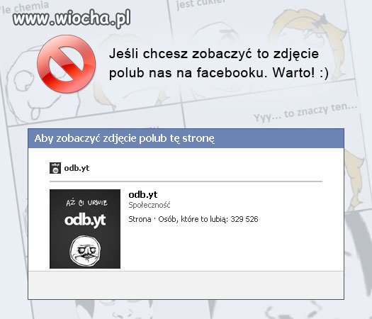 Wymuszanie lajków...