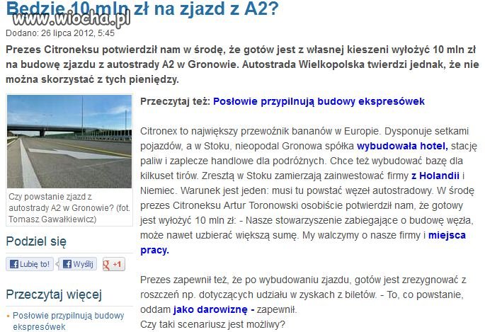 Państwo nie chce pomóc obywatelom ...
