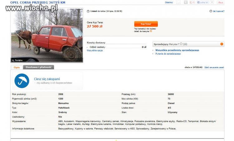 Z małym przebiegiem