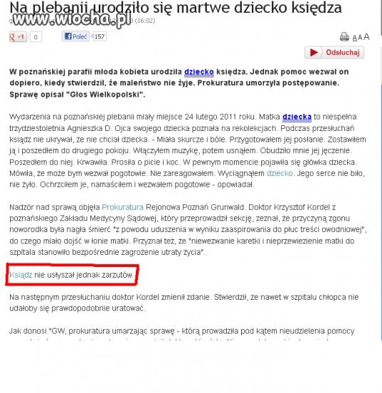 Nie dość, że kobieta rodziła jego dziecko 
