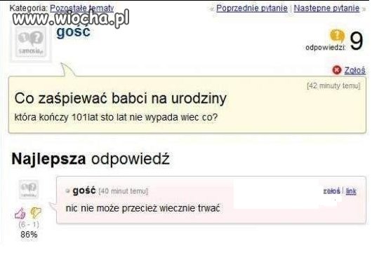 101 urodziny 