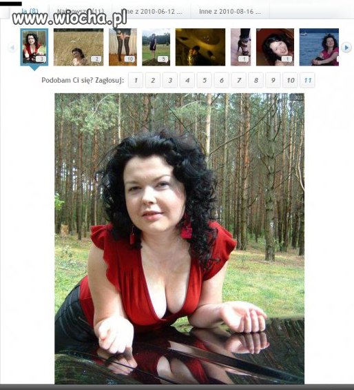 Oczywiście lans na cycki...w lesie...ma masce...