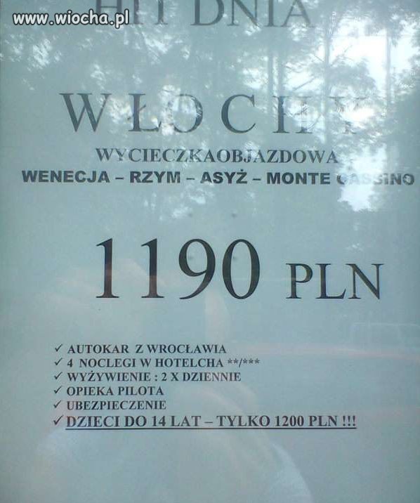 HIT DNIA! Wycieczka objazdowa...