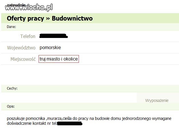 "Truj miasto"