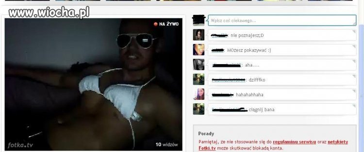 Przypadkowo spotkany pajac ...