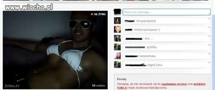 Przypadkowo spotkany pajac ...