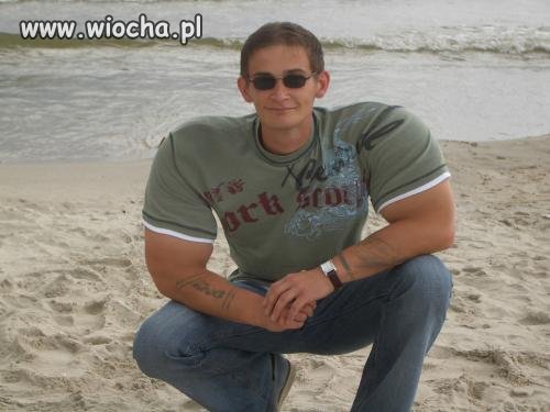 Takie tam na plaży.