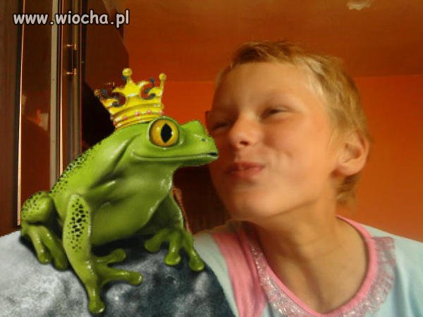 Księżniczka i żaba,czyż to nie urocze?