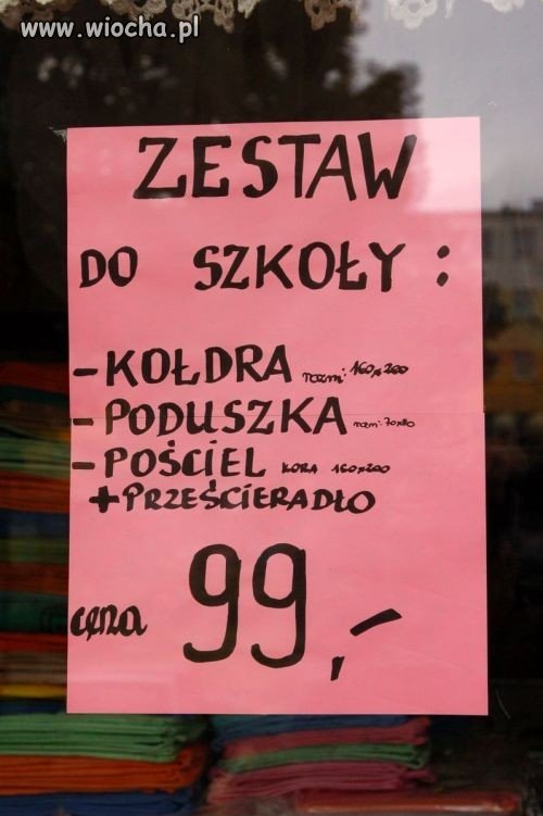 Zestaw Szkolny o którym każdy uczeń marzy...