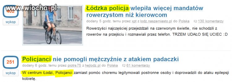 Łodzi gratulujemy policji!