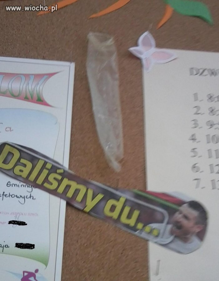 W szkole po EURO.