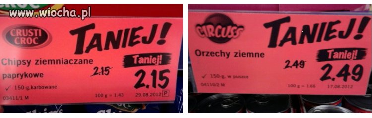 Dobra promocja nie jest zła.