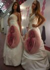 Excuse me, there's a vagina on your dress!