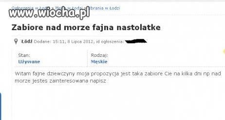 Zabiore nad morze fajna nastolatke...