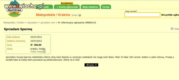 Wszystko na sprzeaż a cenic sie trzeba...