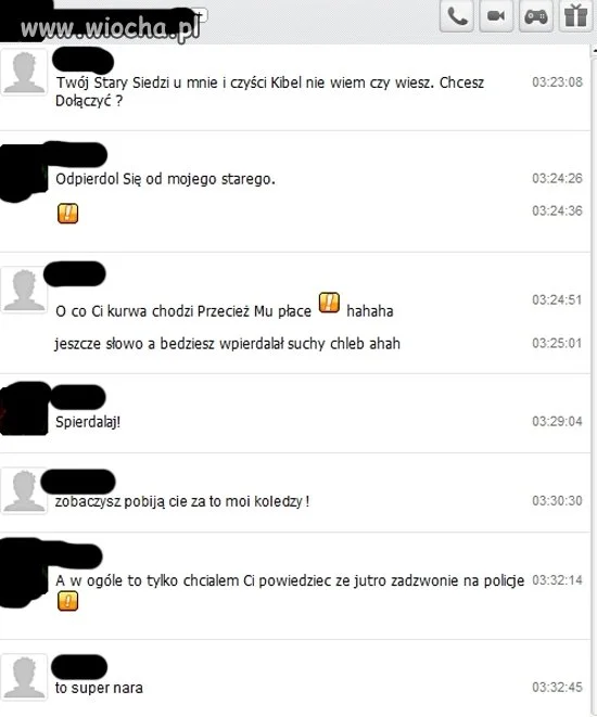 Czy to nie wiocha wyśmiewać losy ojca