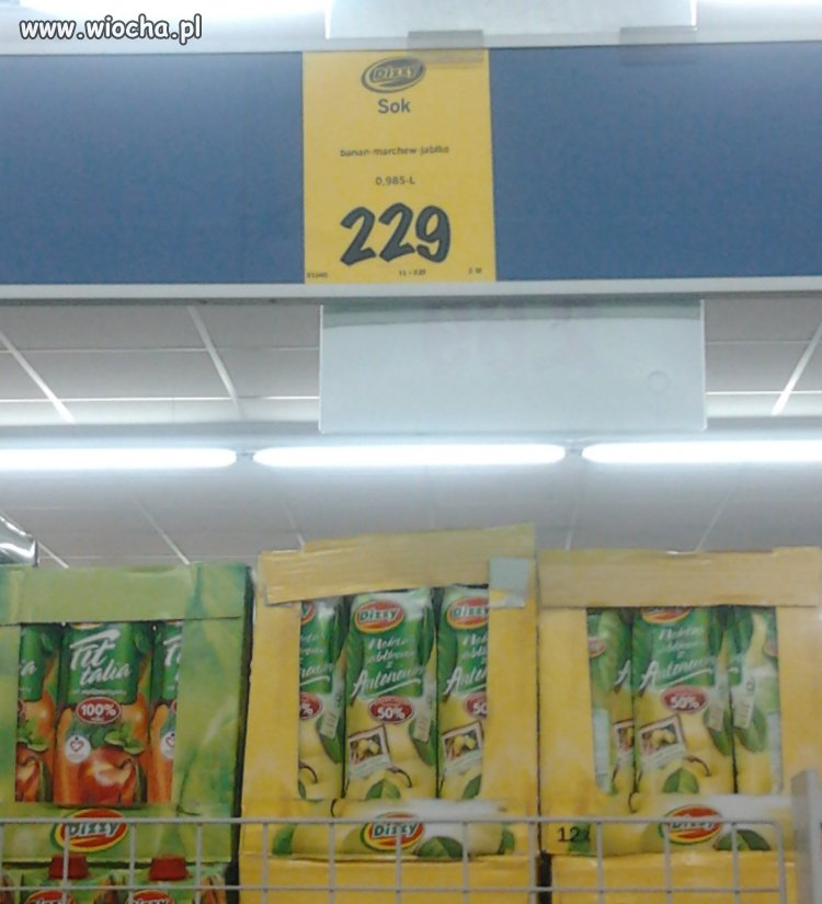 Sok tylko za 229 zł.