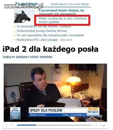 Ipady dla posłów