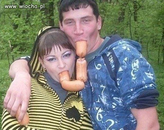 Lubię mieć w ustach kawał kiełbasy...