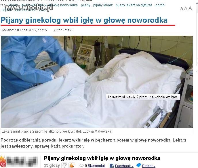 "Po pierwsze nie szkodzić"