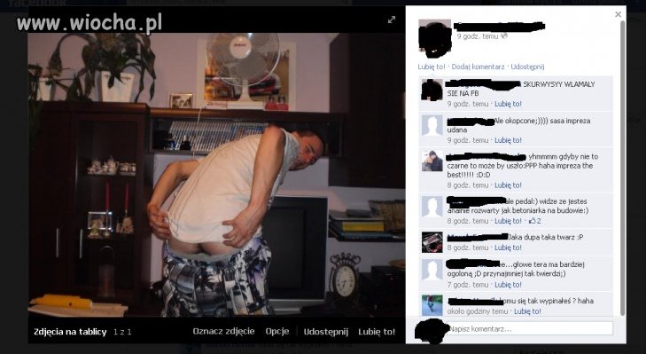 Bożee to dobiero wiocha dać takie coś na face...