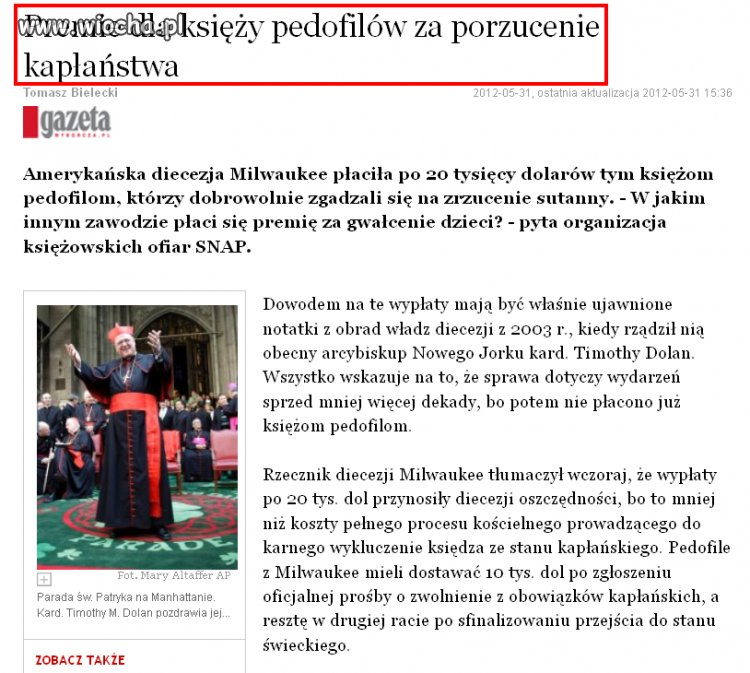 Zamiast wykastrować dali im premie