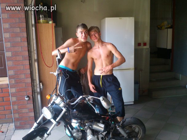 Nie ma to jak szpan motorem...