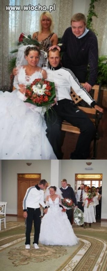 To był ślub w zupełnie innym stylu...