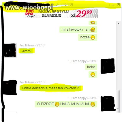Hahaha Nie Nooo. ; d Spoko.