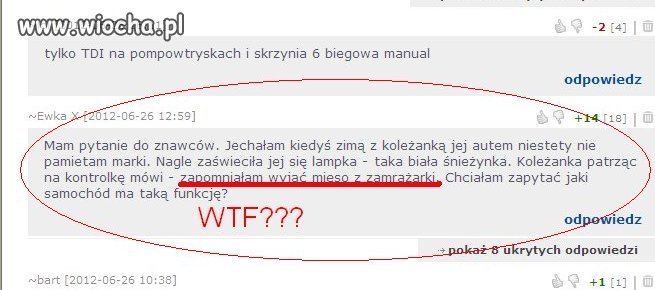 Awaria silnika czy mózgu?