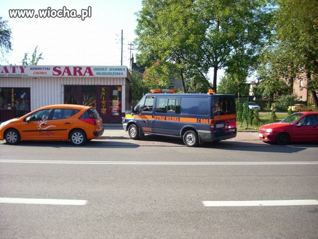Wzorowe parkowanie
