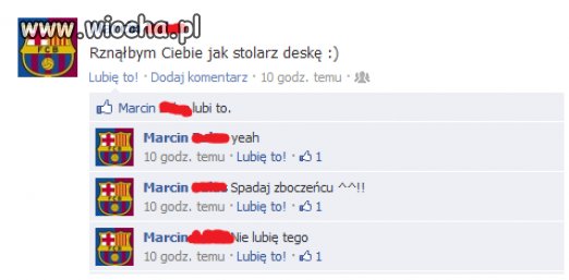 Kolejny przykład ...